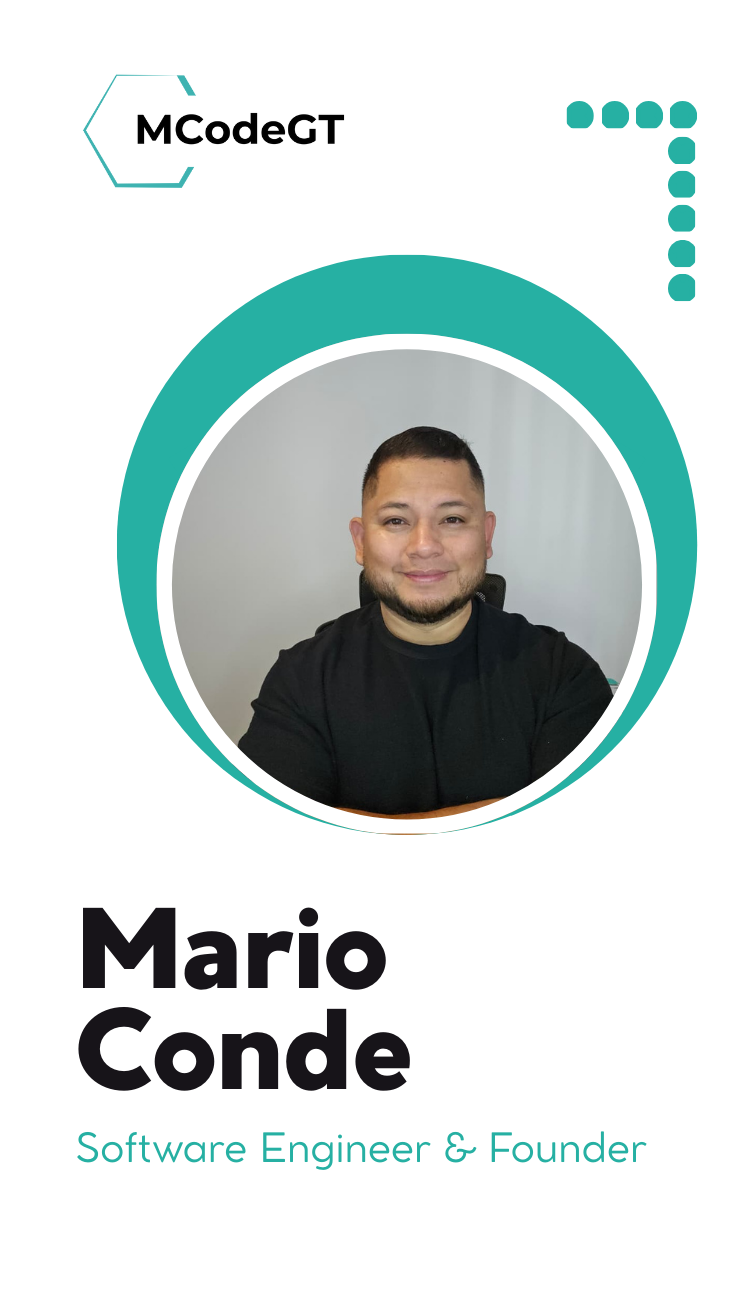 Mario Conde — Fundador y Director General, MCodeGT