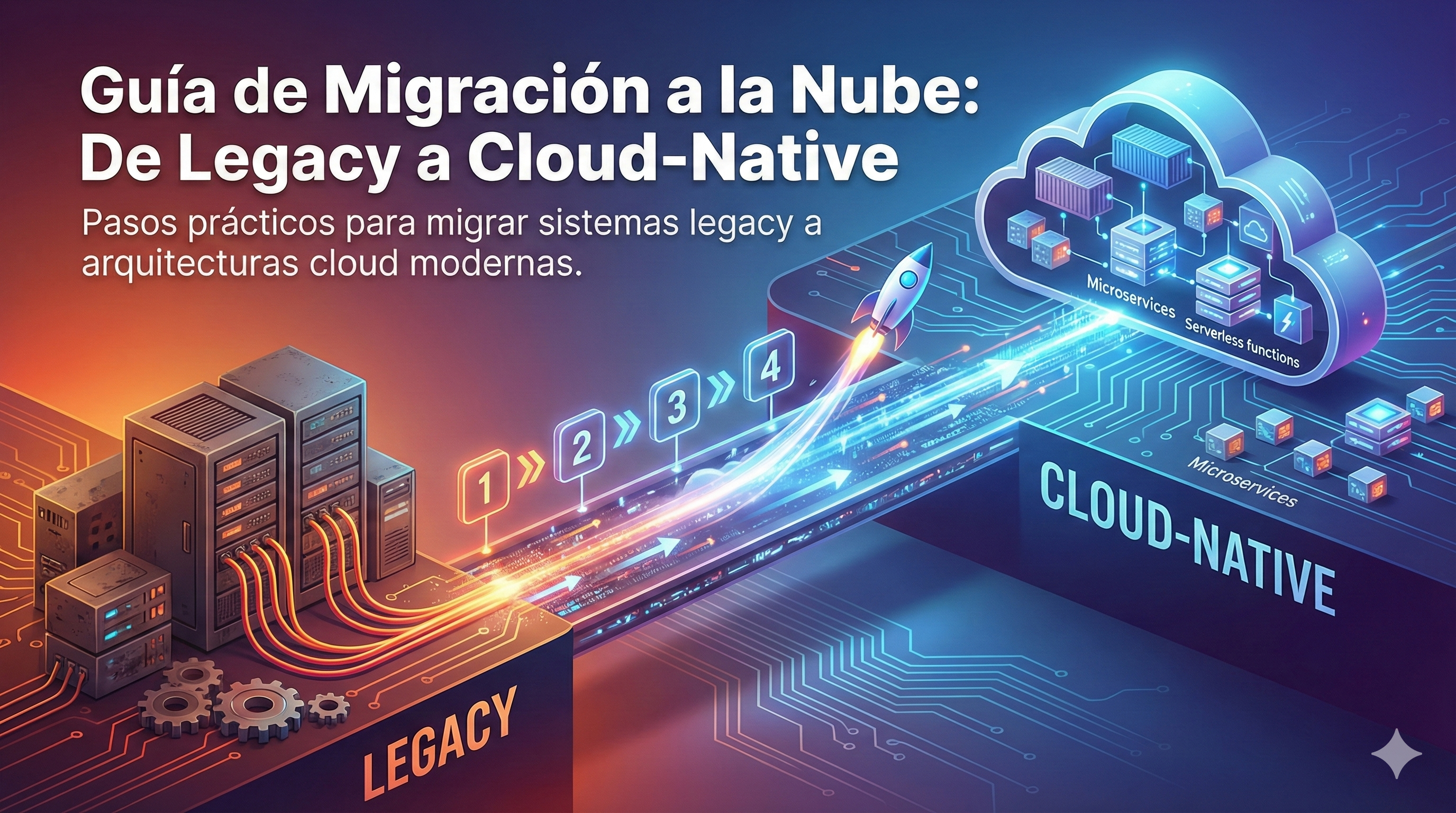 Imagen destacada para Guía de Migración a la Nube: De Legacy a Cloud-Native